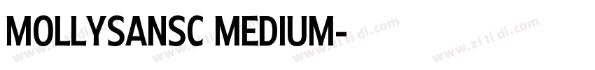 MollySansC Medium字体转换